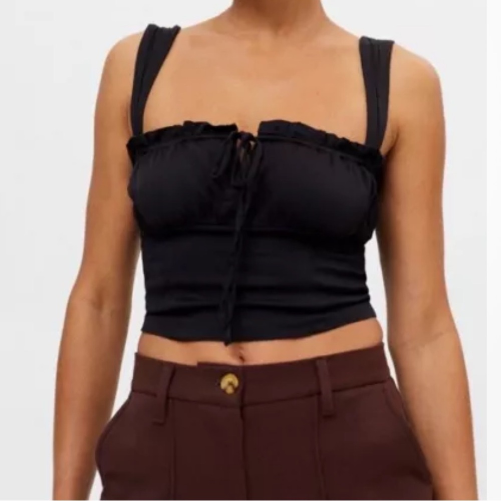 Nwt urban outfitters Valentina bustier tank top L